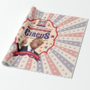 Search for clown wrapping paper Vintage