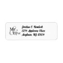 Search for mr return address labels Newlywed