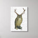 Search for owl canvas prints Steampunk