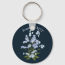 Search for forget me not key rings Floral