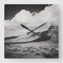 Search for black and white clocks Rustic