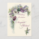 Search for pansies wedding invitations Flowers