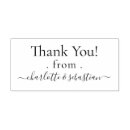 Search for thank you rubber stamps Typography