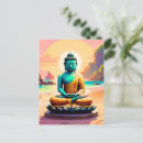 Search for enlightenment postcards Buddha