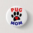 Search for pug mum badges Pugs