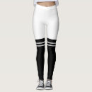 Search for sock leggings Black and white