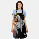 Search for retro humour aprons Woman