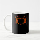 Search for hand designed mugs Skeleton hands