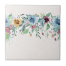 Search for flower border tiles Watercolor