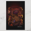 Search for dragon stationery paper Mythology