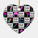Search for hair stylist christmas tree decorations Beautician
