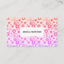 Search for circle pattern business cards Elegant