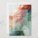 Search for burgundy and green wedding invitations Watercolor