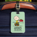 Search for peanuts luggage tags Chuck