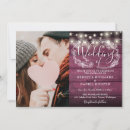 Search for burgundy wedding reception invitations Modern elegant