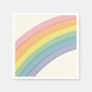 Search for pastel rainbow napkins Magical