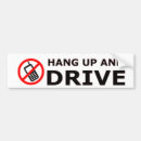 Search for hang up and drive bumper stickers Humour