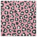 Search for pink hearts print fabric For her
