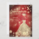 Search for celestial quinceanera invitations Moon