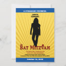 Search for yellow bar bat mitzvah invitations Fun