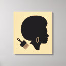 Search for picks canvas prints Black