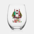 Search for christmas wine glasses Unique