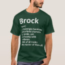 Search for brock name tshirts Funny