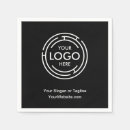 Search for branded napkins Advertising