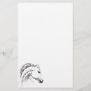 Search for equestrian personal stationery Equine