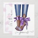 Search for fashionista invitations Typography
