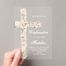 Search for cross confirmation invitations Floral