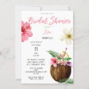 Search for hawaiian bridal shower invitations Floral