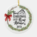Search for new house christmas tree decorations Red bow