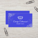 Search for pageant business cards Crown