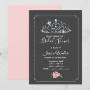 Search for princess bridal shower invitations Crown