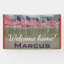 Search for military welcome home banners Marines