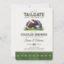 Search for tailgate shower invitations Couple