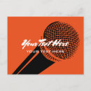 Search for microphone postcards Singer