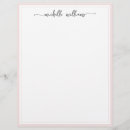 Search for wedding business stationery Girly