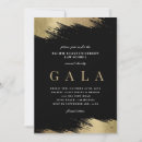 Search for formal gala invitations Gold