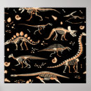 Search for dinosaur illustration posters Fossil