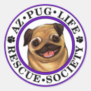 Search for pug life stickers Dog
