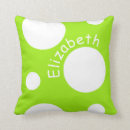 Search for large polka dots cushions Circles