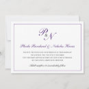 Search for royal purple wedding invitations Formal