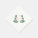 Search for pink and green monogram napkins Bride