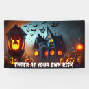 Search for enter at your own risk posters Haunted house