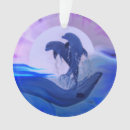 Search for dolphin christmas tree decorations Purple