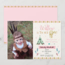 Search for girl tribal 1st birthday invitations Dream catcher