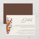 Search for enclosure wedding invitations Leaves