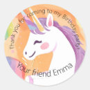 Search for birthday party bag stickers Girl